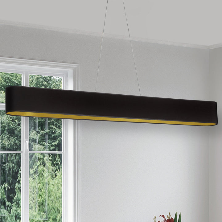 Dainolite Canada - AUB-R5030HP-MB-698 - LED Pendant - Aubrey - Black
