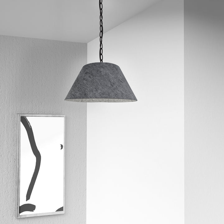Dainolite Canada - BRY-S-BK-500 - One Light Pendant - Brynn - Grey