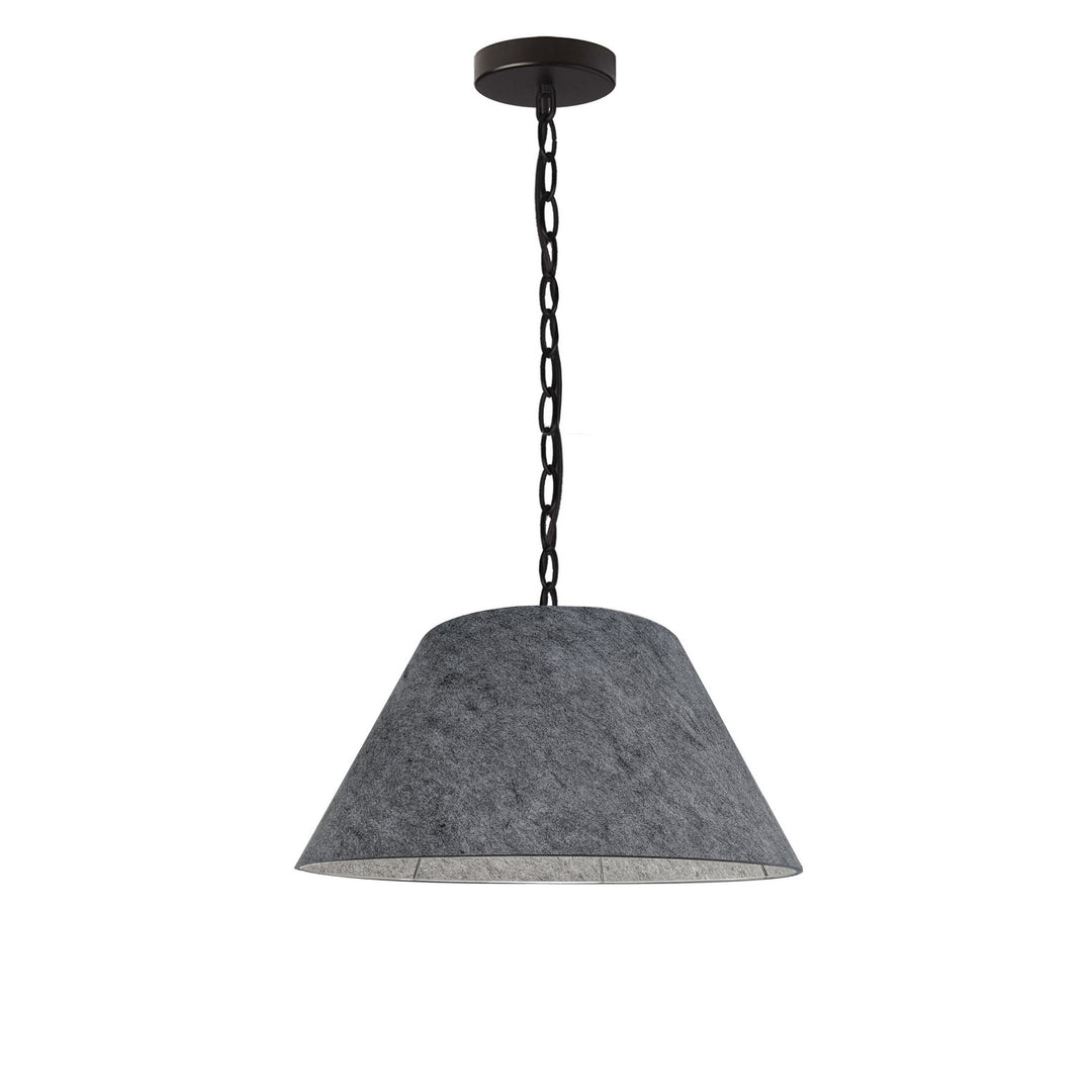 Brynn One Light Pendant in Grey - available from The Lighting Shoppe, trusted by Canadian homeowners