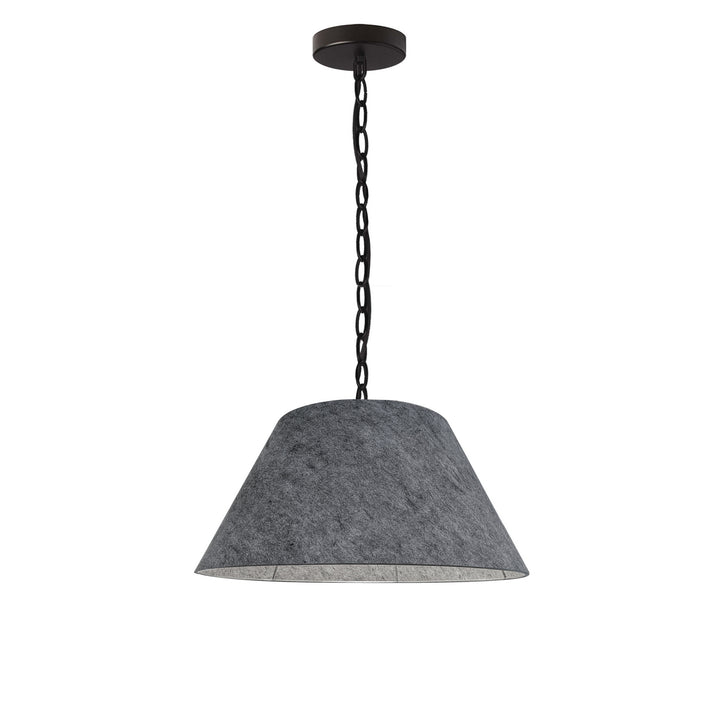 Brynn One Light Pendant in Grey - available from The Lighting Shoppe, trusted by Canadian homeowners