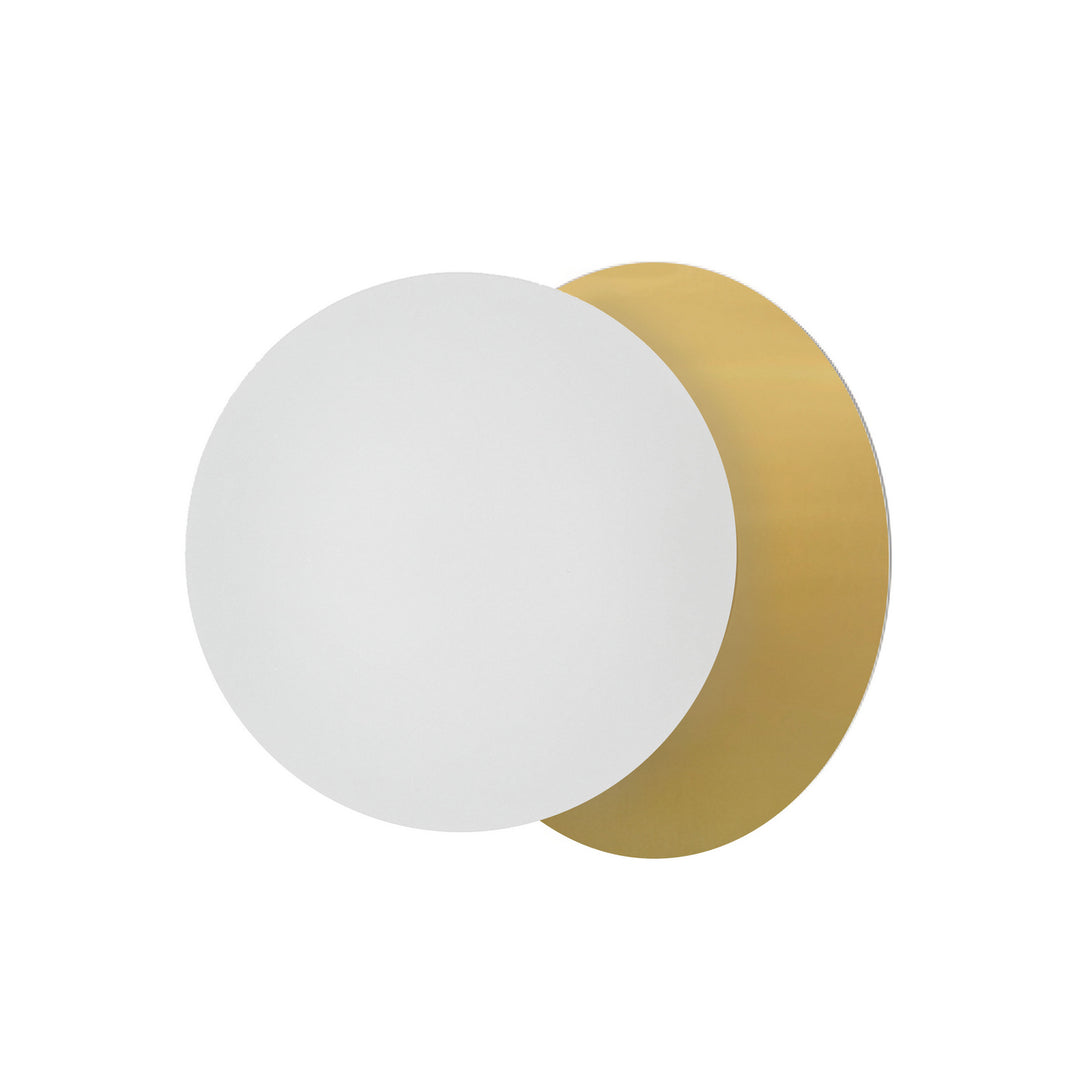 Burlat One Light Wall Sconce in White - available from The Lighting Shoppe, trusted by Canadian homeowners