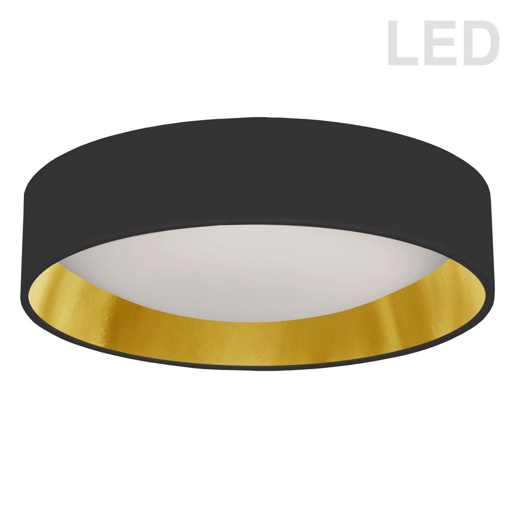 CFLD LED Flush Mount in Black - available from The Lighting Shoppe, trusted by Canadian homeowners