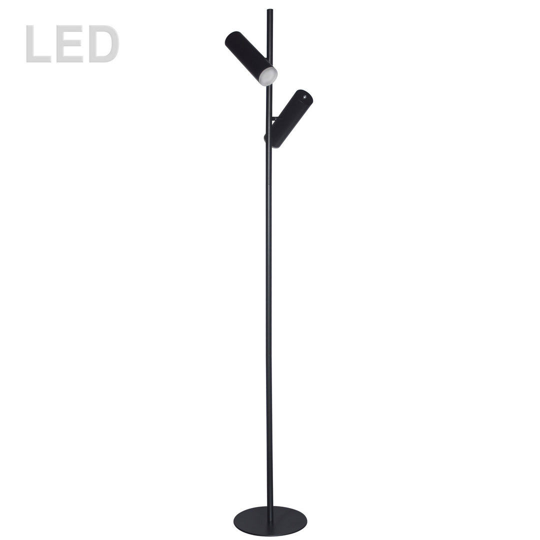 Constance LED Floor Lamp in Black - available from The Lighting Shoppe, trusted by Canadian homeowners
