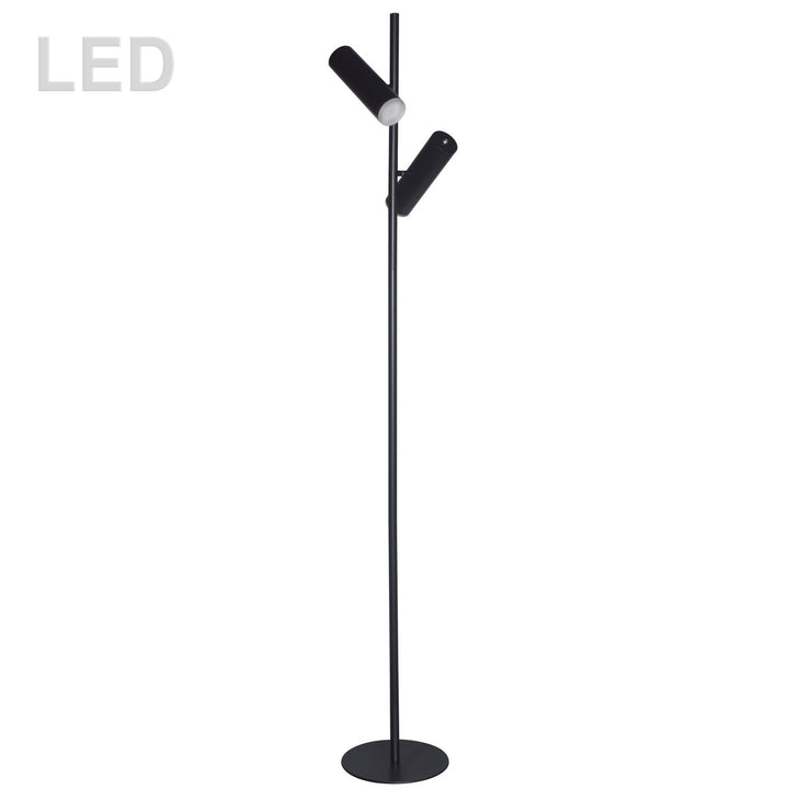 Constance LED Floor Lamp in Black - available from The Lighting Shoppe, trusted by Canadian homeowners