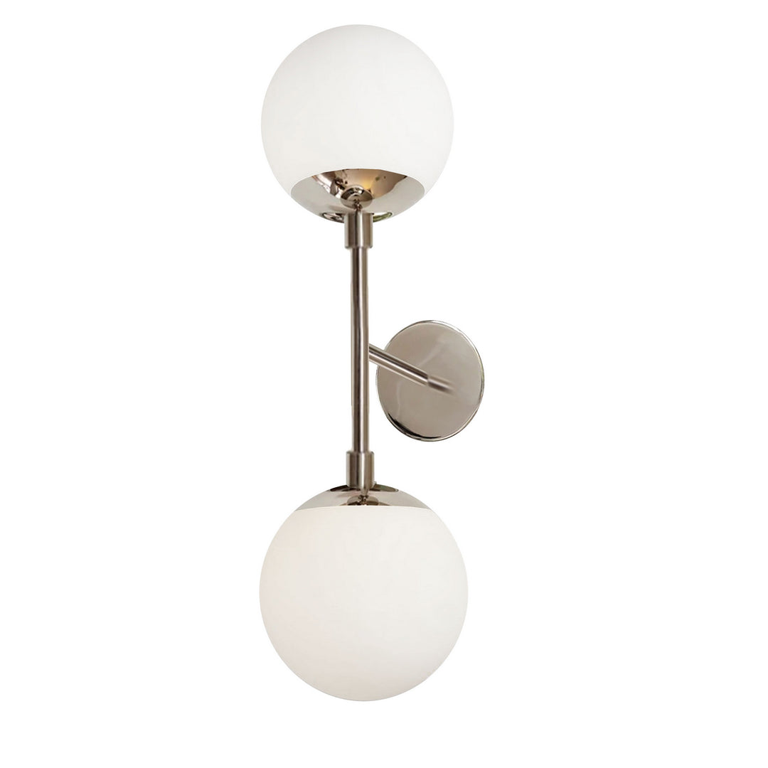 Dayana Two Light Wall Sconce in Polished Chrome - available from The Lighting Shoppe, trusted by Canadian homeowners
