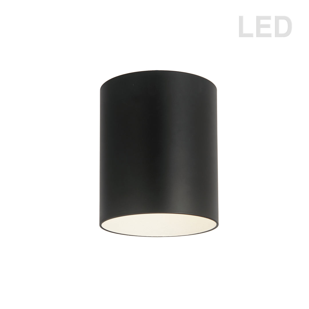 Echo LED Flush Mount in Black - available from The Lighting Shoppe, trusted by Canadian homeowners