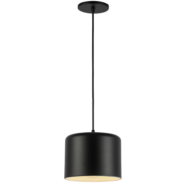 Emilia One Light Pendant in Black - available from The Lighting Shoppe, trusted by Canadian homeowners