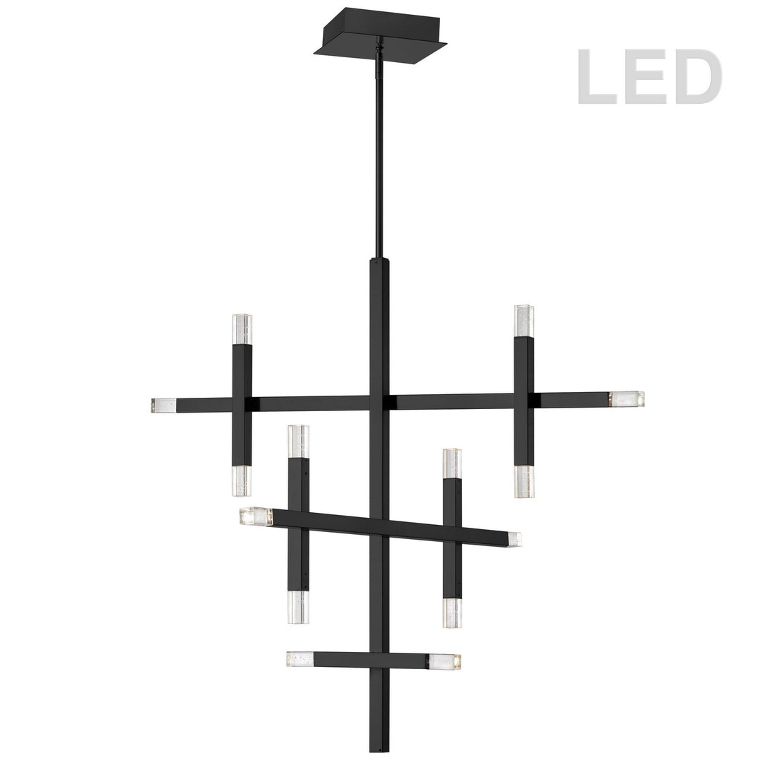 Francesca LED Chandelier in Black - available from The Lighting Shoppe, trusted by Canadian homeowners