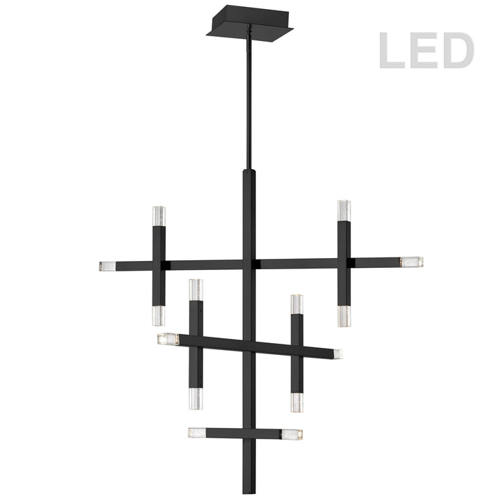 Francesca LED Chandelier in Black - available from The Lighting Shoppe, trusted by Canadian homeowners