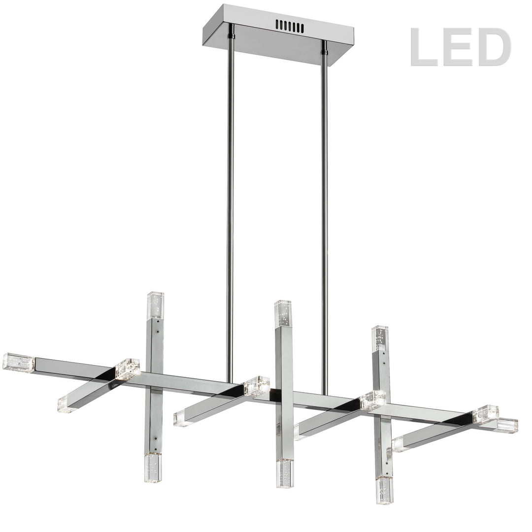 Francesca LED Chandelier in Polished Chrome - available from The Lighting Shoppe, trusted by Canadian homeowners