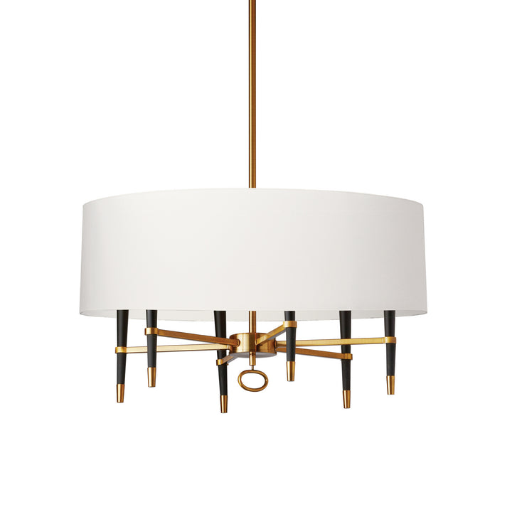 Langford Six Light Chandelier in Vintage Bronze - available from The Lighting Shoppe, trusted by Canadian homeowners