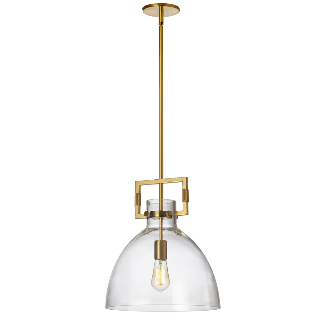 Liberty One Light Pendant in Clear - available from The Lighting Shoppe, trusted by Canadian homeowners