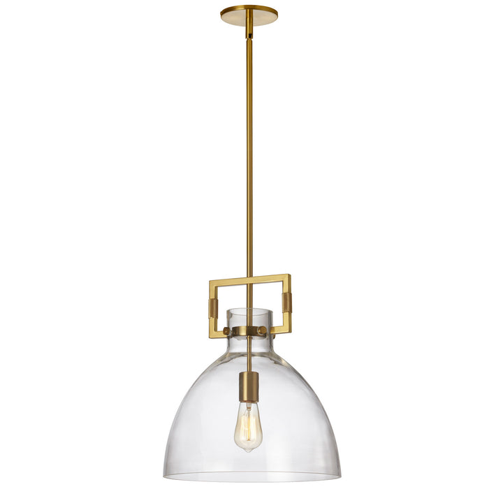 Liberty One Light Pendant in Clear - available from The Lighting Shoppe, trusted by Canadian homeowners