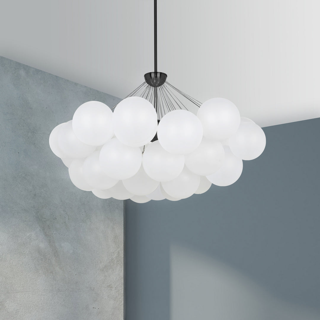 Dainolite Canada - MLS-358C-MB-FR - Eight Light Chandelier - Miles - White