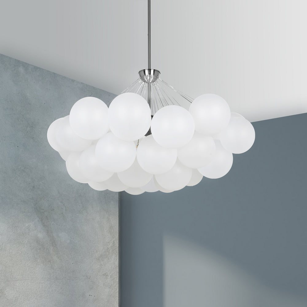 Dainolite Canada - MLS-358C-PC-FR - Eight Light Chandelier - Miles - White