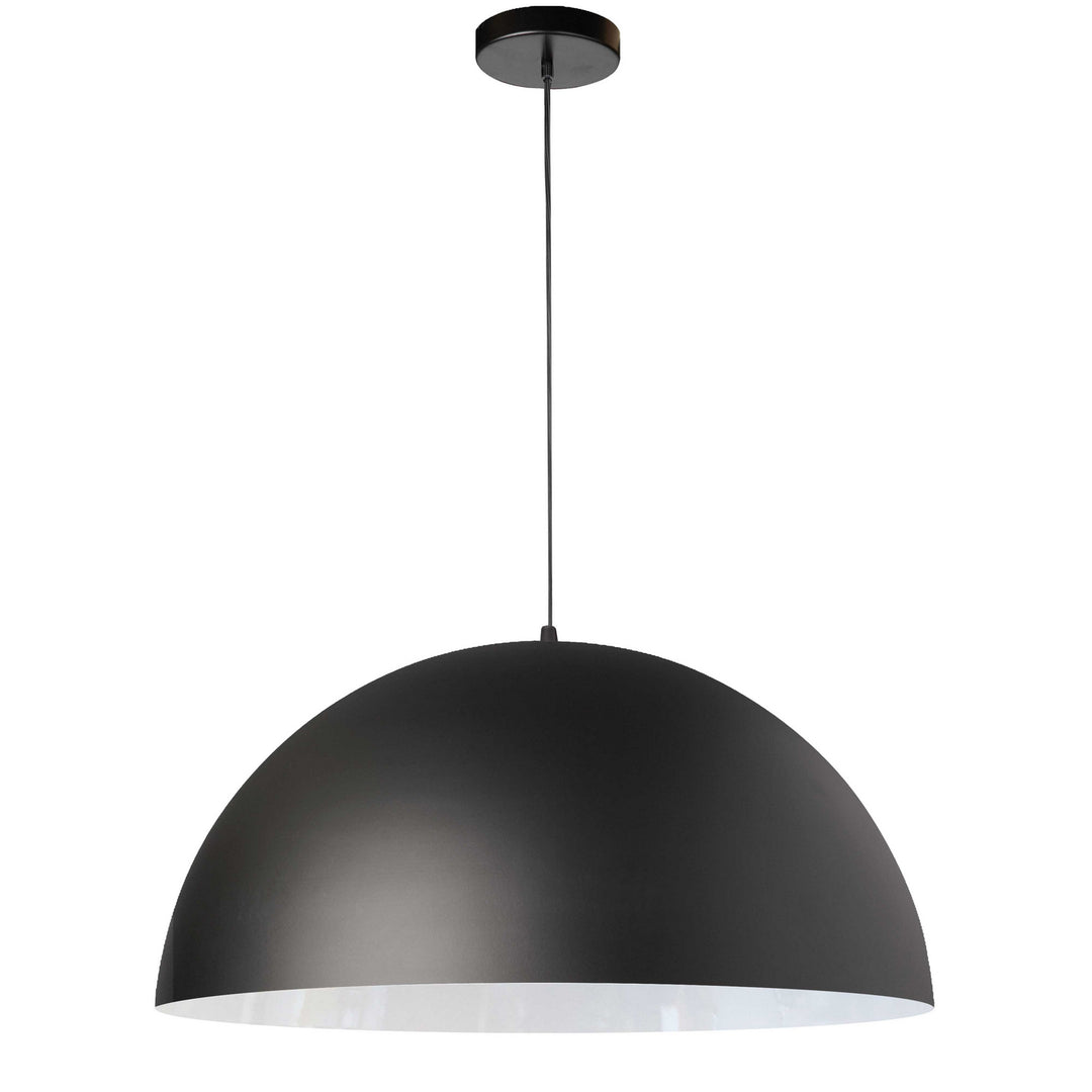 Ofelia One Light Pendant in Black - available from The Lighting Shoppe, trusted by Canadian homeowners