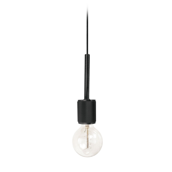 Roswell One Light Pendant in Black - available from The Lighting Shoppe, trusted by Canadian homeowners