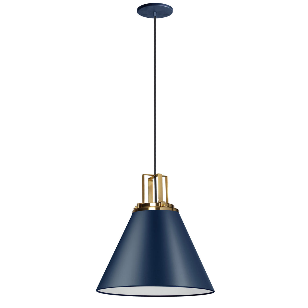 Sonus One Light Pendant in Blue - available from The Lighting Shoppe, trusted by Canadian homeowners