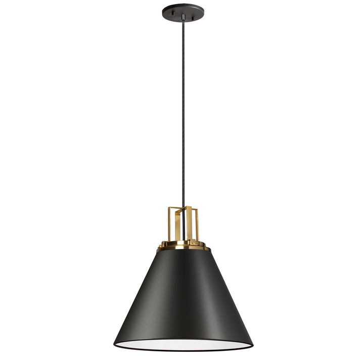 Sonus One Light Pendant in Black - available from The Lighting Shoppe, trusted by Canadian homeowners