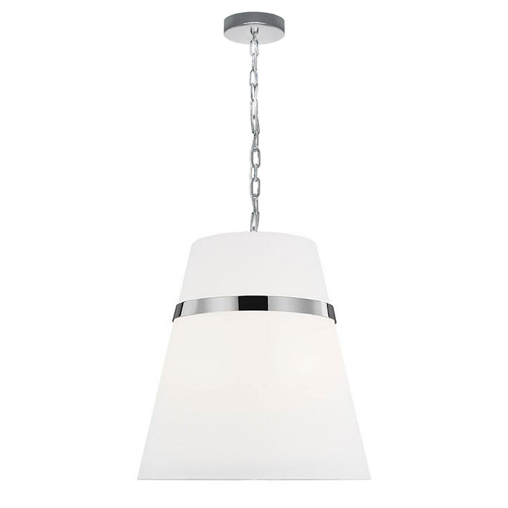 Symphony Three Light Pendant in White - available from The Lighting Shoppe, trusted by Canadian homeowners