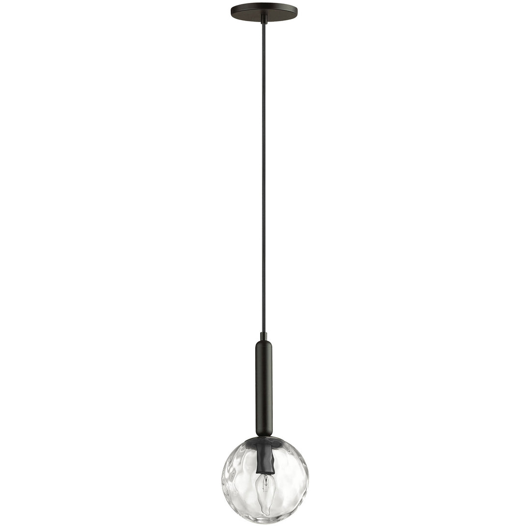Tara One Light Pendant in Black - available from The Lighting Shoppe, trusted by Canadian homeowners