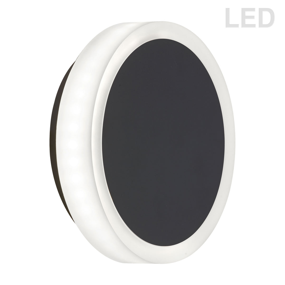 Topaz LED Wall Sconce in Black - available from The Lighting Shoppe, trusted by Canadian homeowners