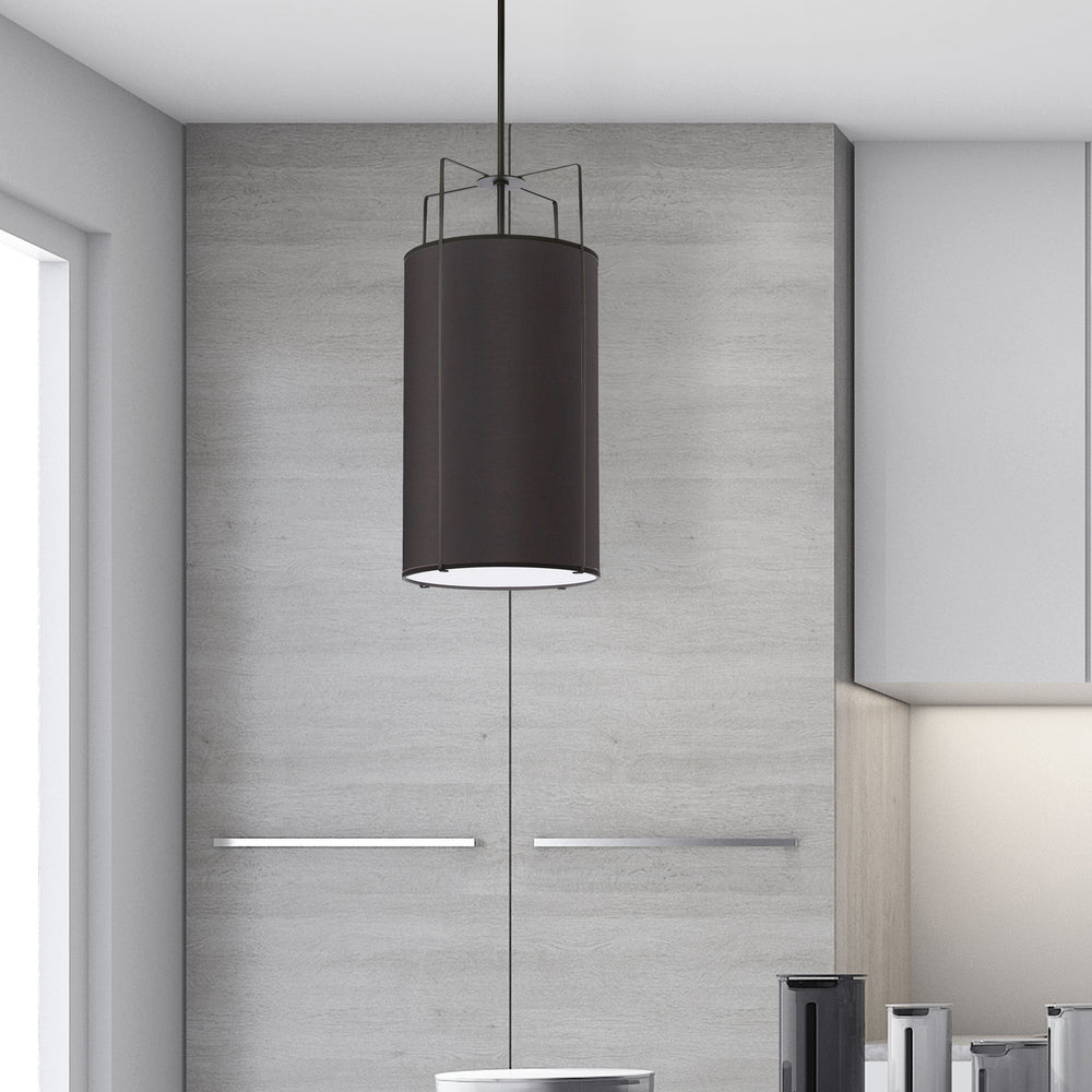 Dainolite Canada - TRA-124P-BK - Four Light Pendant - Trapezoid - Black