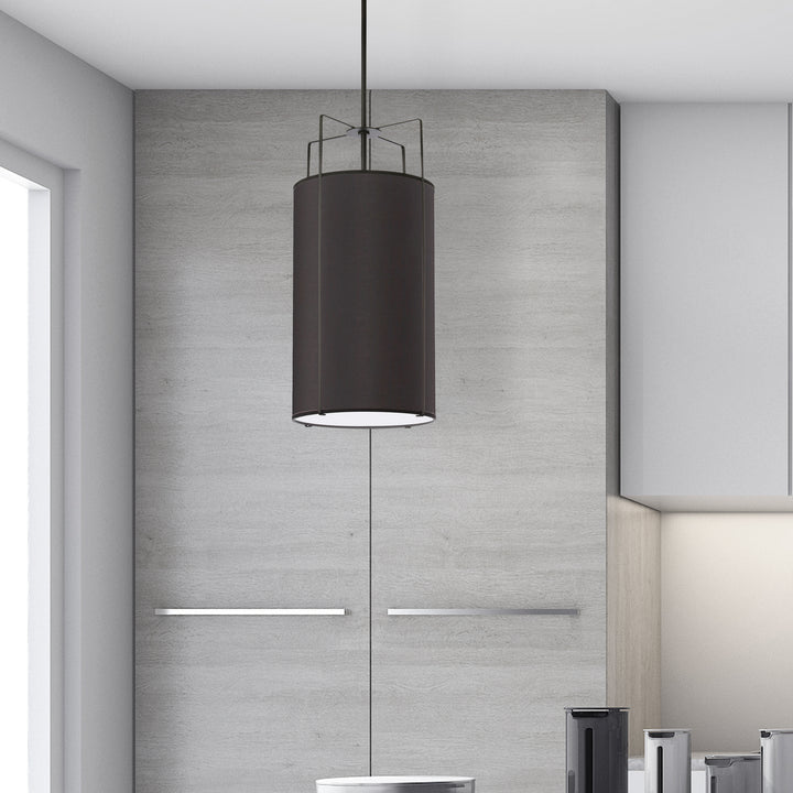Dainolite Canada - TRA-124P-BK - Four Light Pendant - Trapezoid - Black
