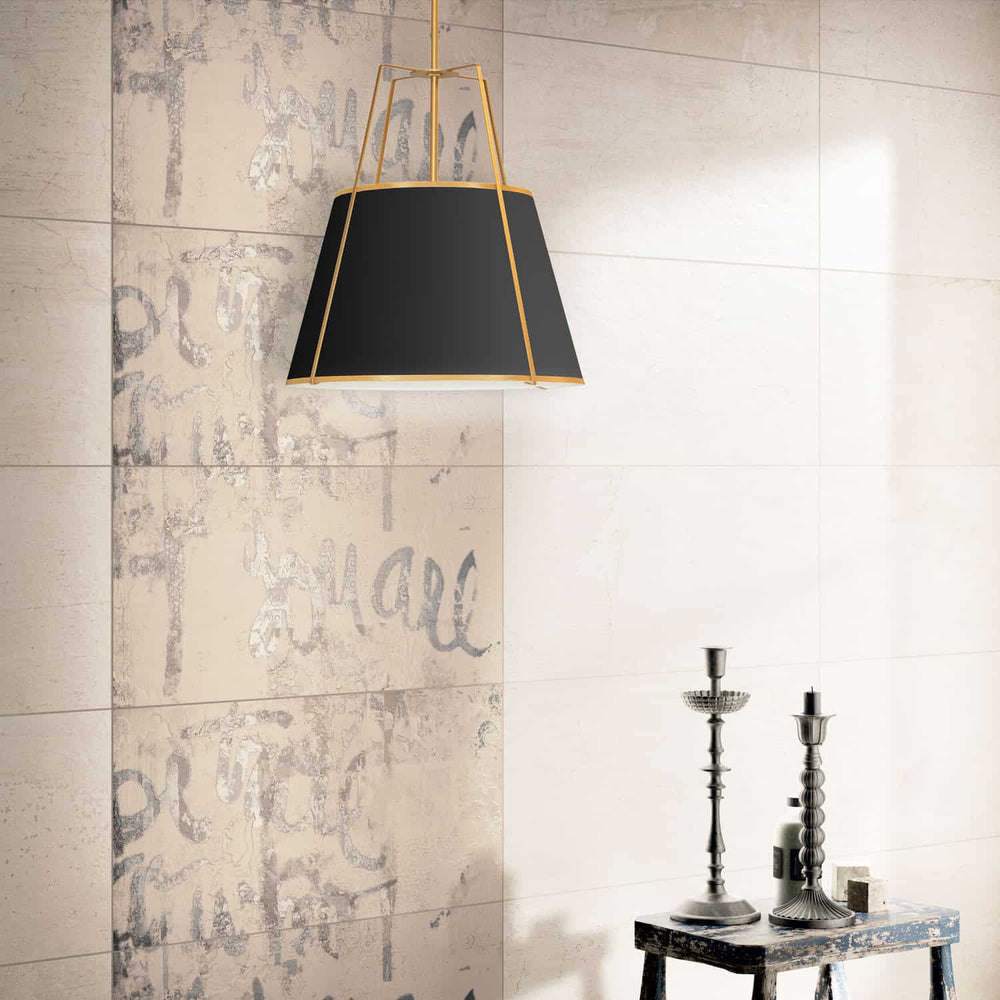 Dainolite Canada - TRA-331P-GLD-BK - Three Light Pendant - Trapezoid - Black