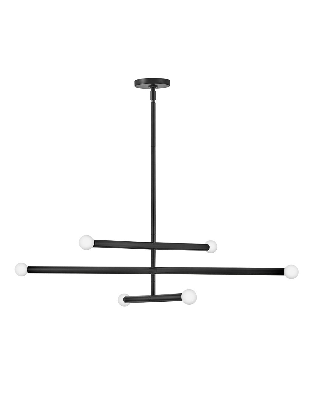 Lark Canada - 83195BK - LED Chandelier - Millie - Black