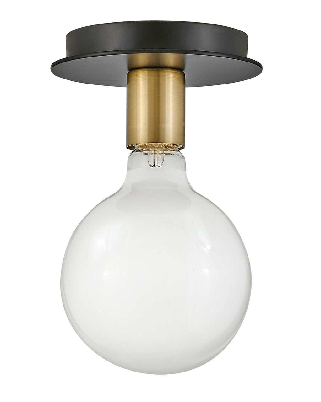 Lark Canada - 83201LCB - LED Flush Mount - Bobbie - Lacquered Brass