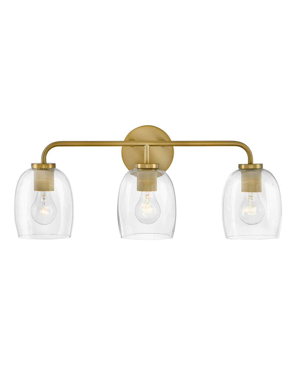 Lark Canada - 85013LCB - LED Vanity - Percy - Lacquered Brass