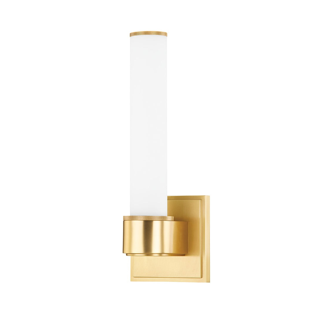 Hudson Valley Canada - 1261-AGB - One Light Wall Sconce - Mill Valley - Aged Brass