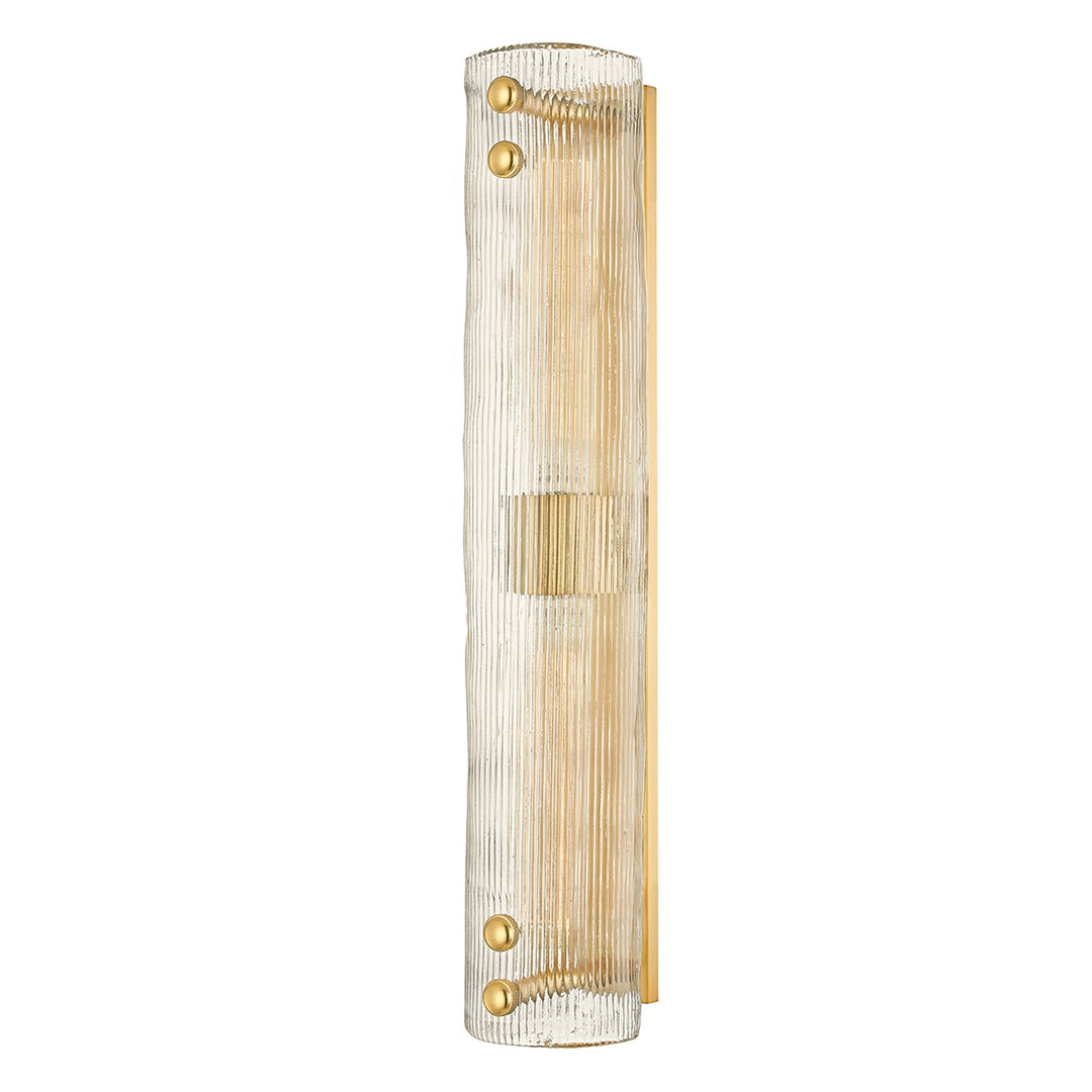 Hudson Valley Canada - 1423-AGB - Two Light Wall Sconce - Prospect Park - Aged Brass