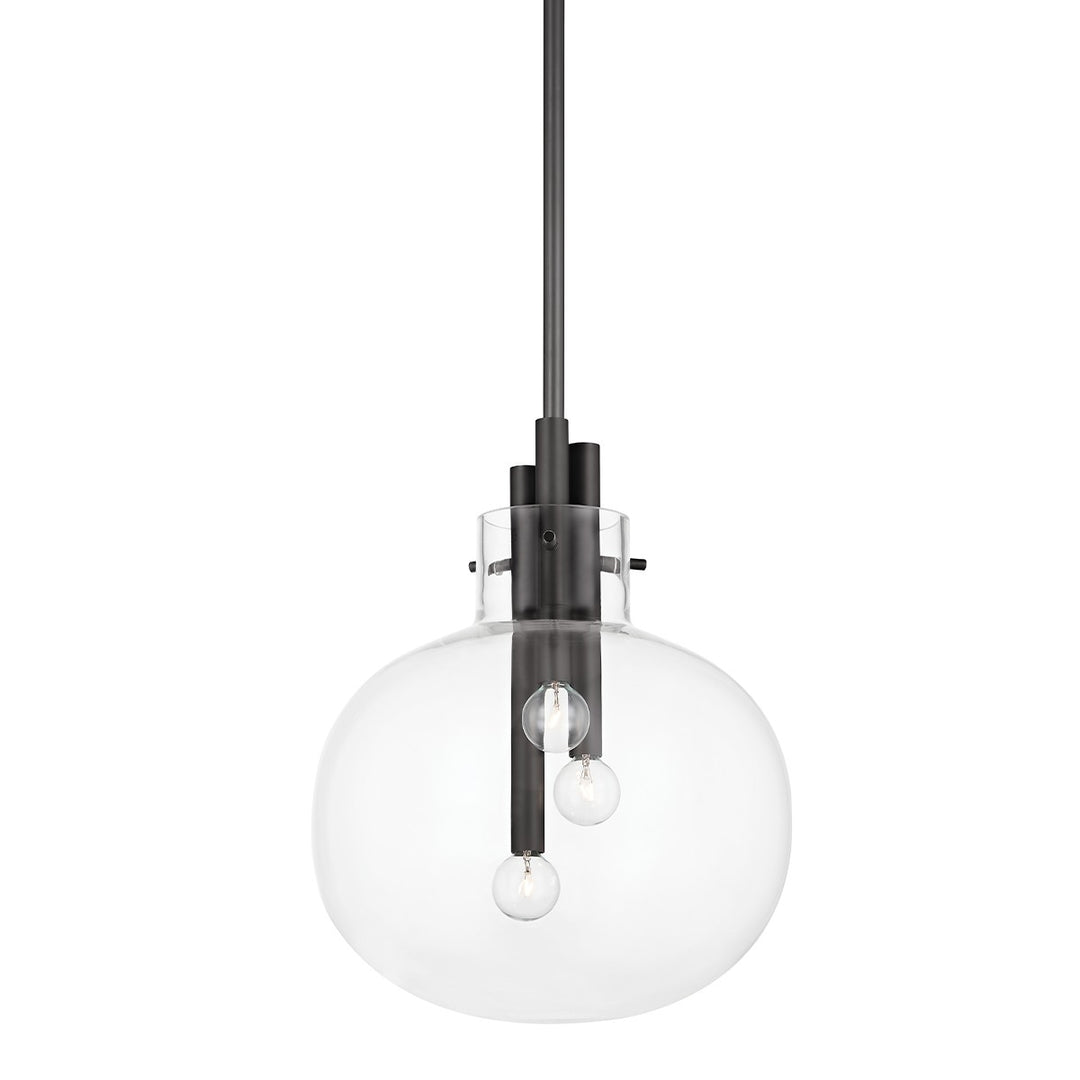 Hempstead Three Light Pendant in Black Brass - available from The Lighting Shoppe, trusted by Canadian homeowners