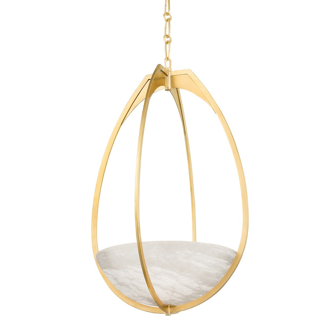 Hudson Valley Canada - 4319-AGB - LED Pendant - Lloyd - Aged Brass