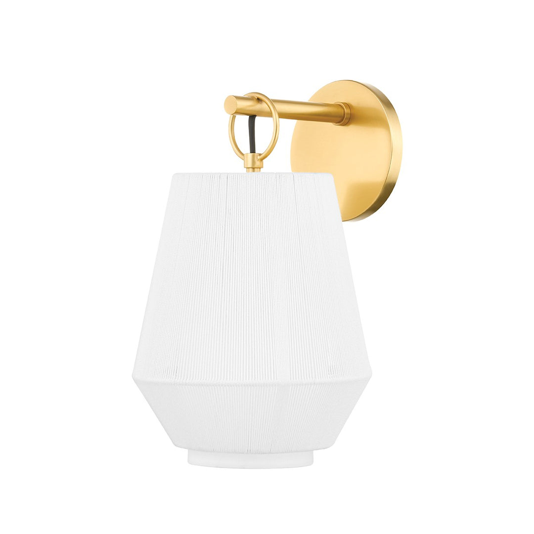 Hudson Valley Canada - BKO500-AGB - One Light Wall Sconce - Debi - Aged Brass
