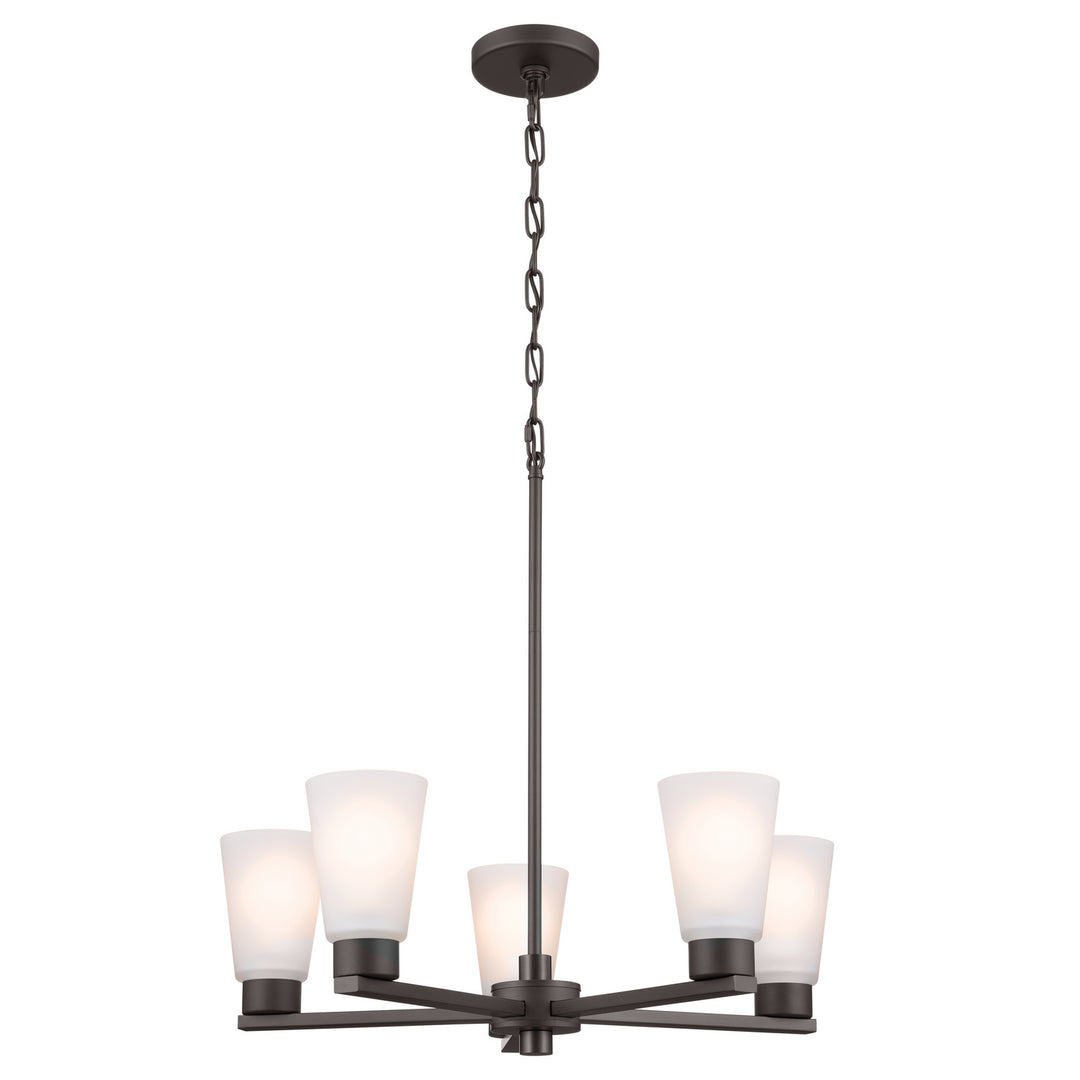 Kichler Canada - 52436OZ - Five Light Chandelier - Stamos - Olde Bronze