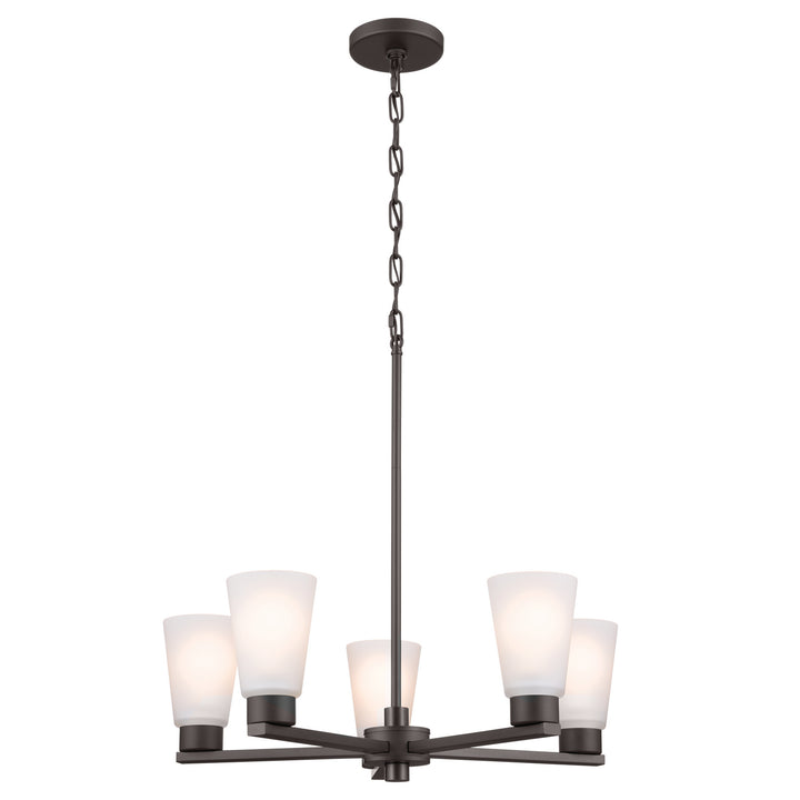 Kichler Canada - 52436OZ - Five Light Chandelier - Stamos - Olde Bronze