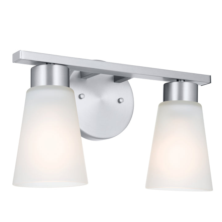 Kichler Canada - 55120NI - Two Light Bath - Stamos - Brushed Nickel