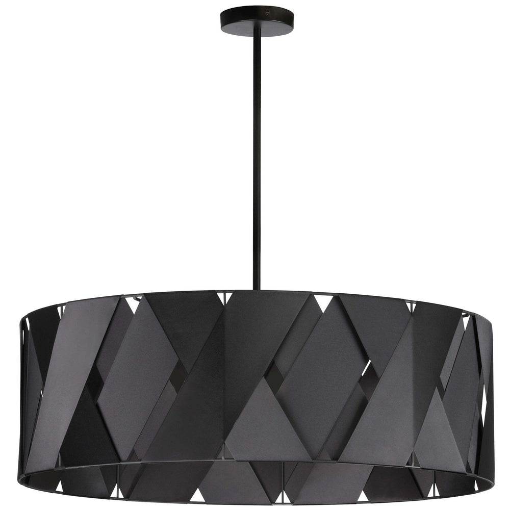 Dainolite Canada - CDO2-304C-MB-BK - Four Light Chandelier - Cardano - Black