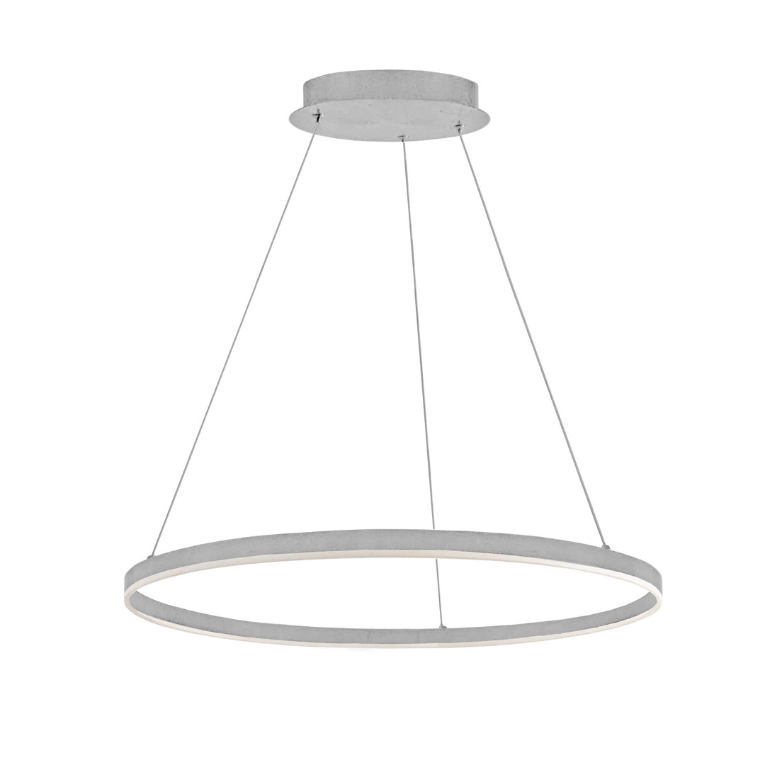 Circulo LED Chandelier in Silver - available from The Lighting Shoppe, trusted by Canadian homeowners