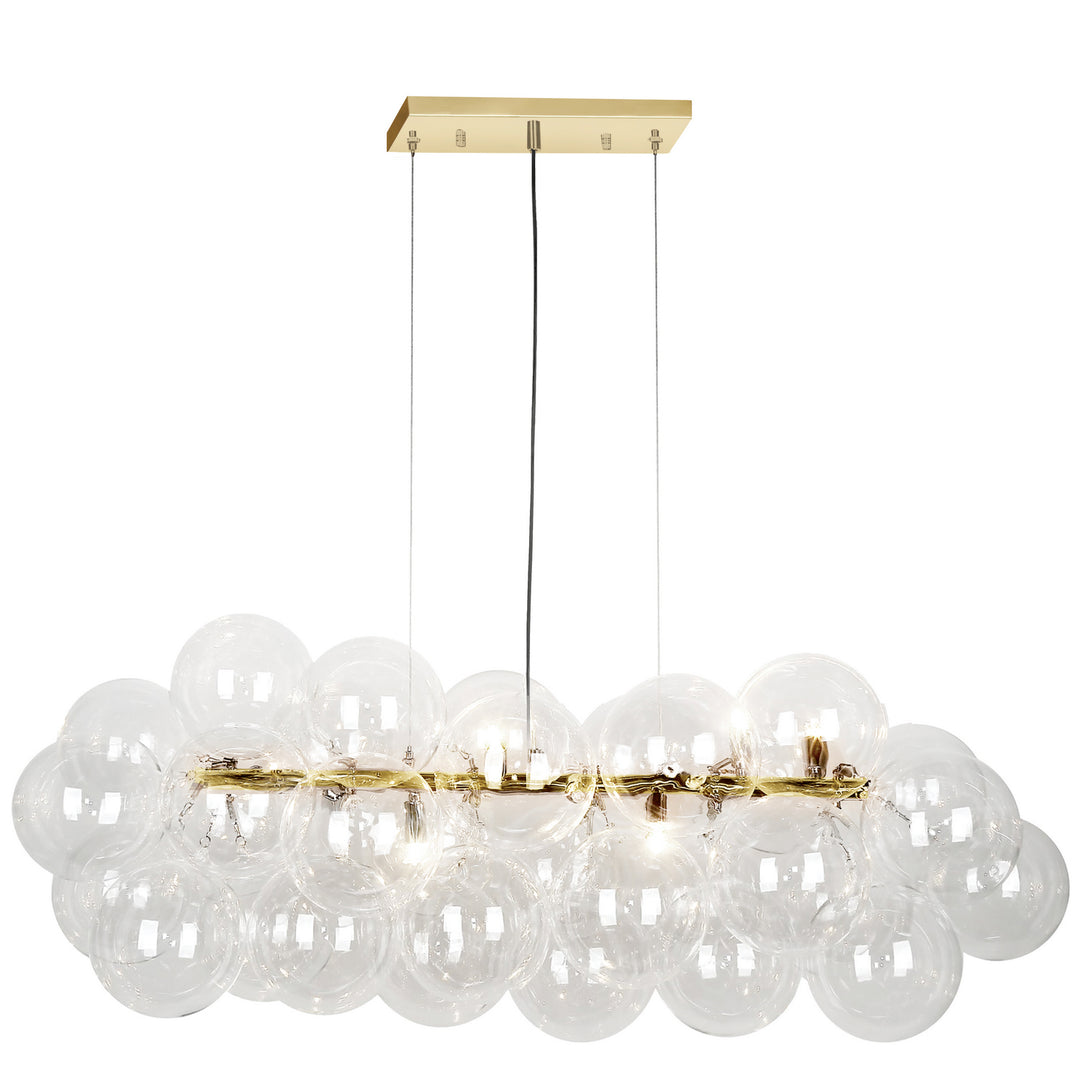 Comet Ten Light Pendant in Clear - available from The Lighting Shoppe, trusted by Canadian homeowners
