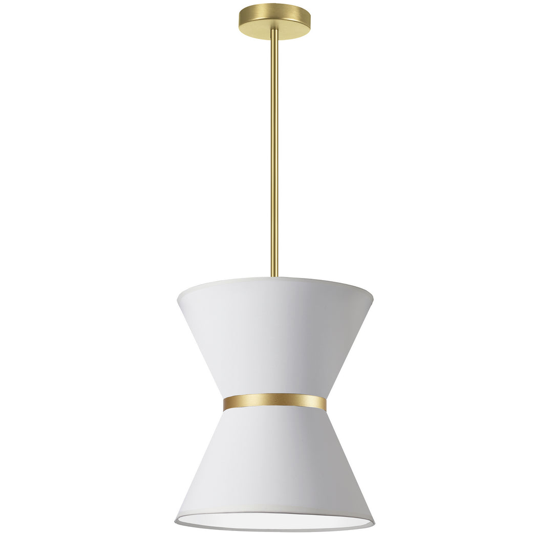 Caterine One Light Pendant in White - available from The Lighting Shoppe, trusted by Canadian homeowners