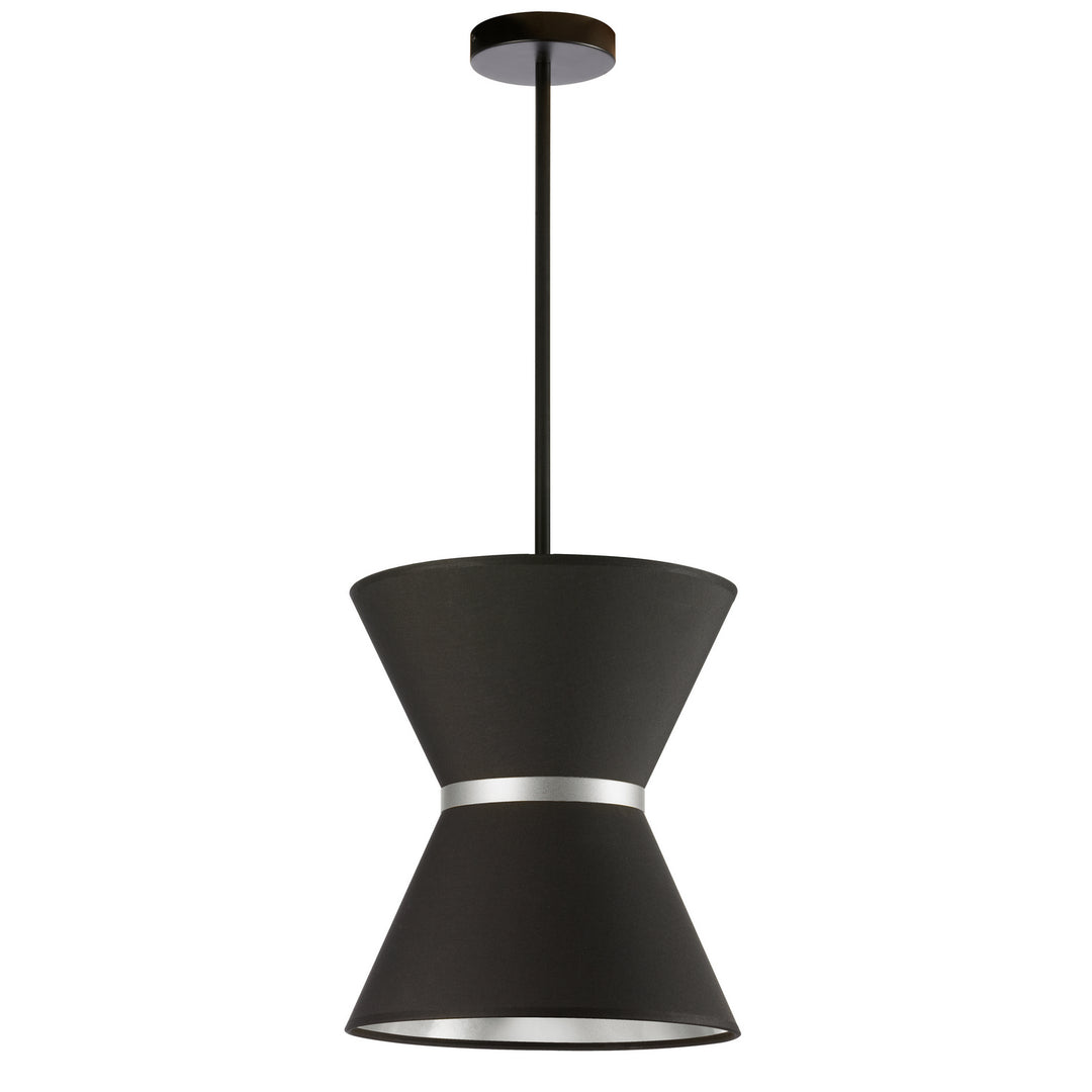 Caterine One Light Pendant in Black - available from The Lighting Shoppe, trusted by Canadian homeowners