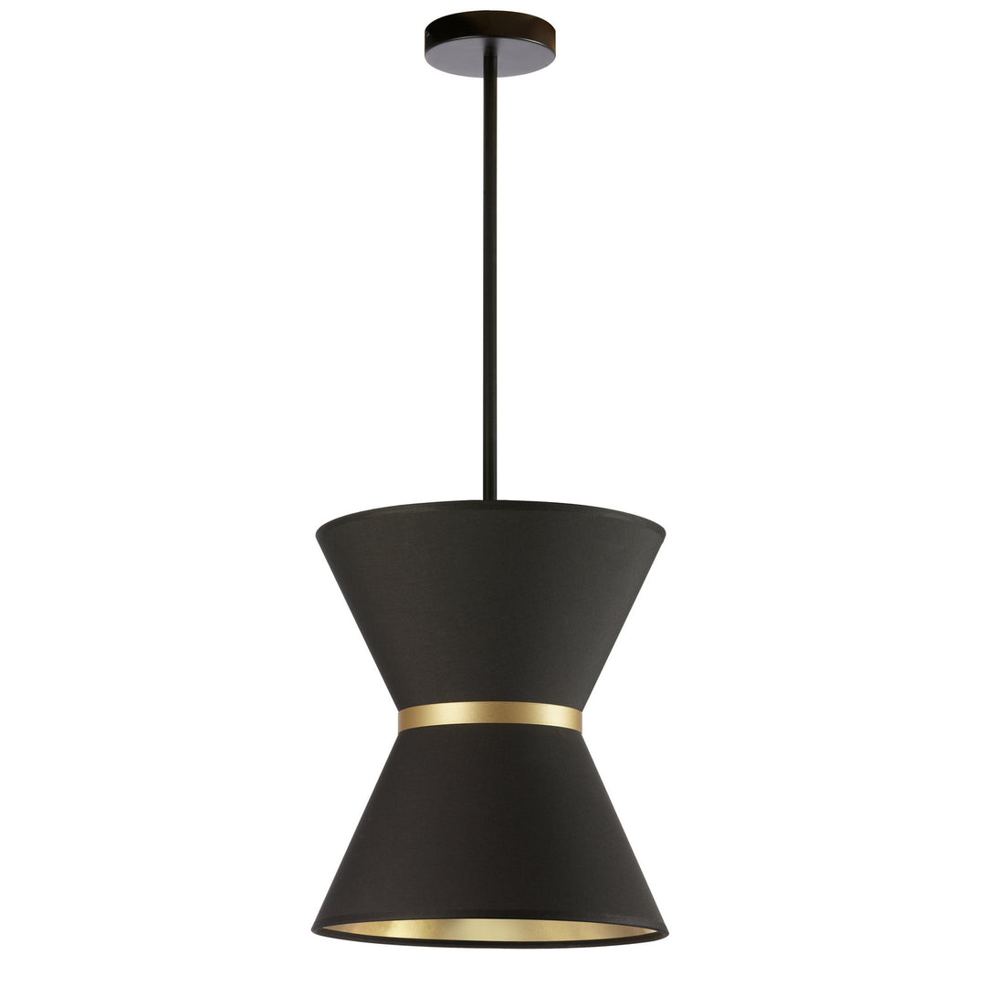 Caterine One Light Pendant in Black - available from The Lighting Shoppe, trusted by Canadian homeowners