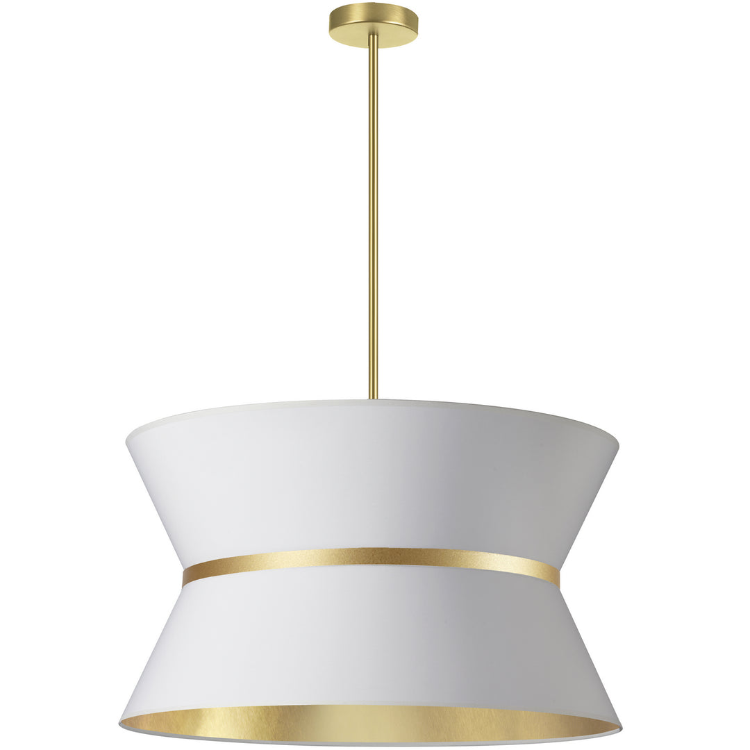 Caterine Four Light Chandelier in White - available from The Lighting Shoppe, trusted by Canadian homeowners