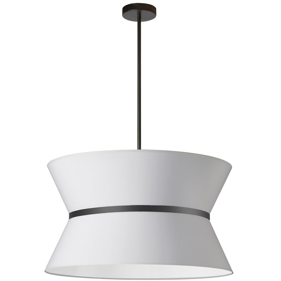 Caterine Four Light Chandelier in White - available from The Lighting Shoppe, trusted by Canadian homeowners