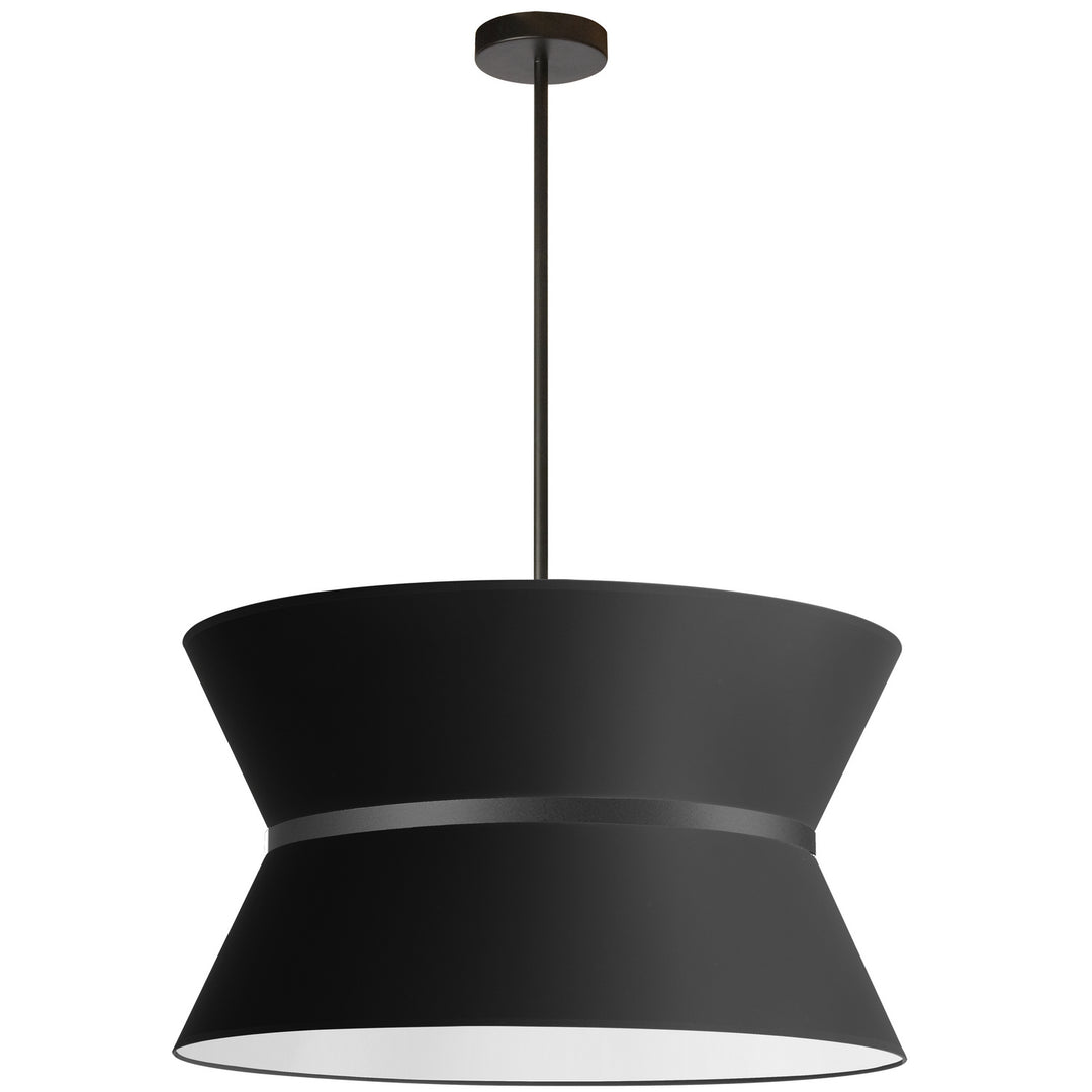 Caterine Four Light Chandelier in Black - available from The Lighting Shoppe, trusted by Canadian homeowners