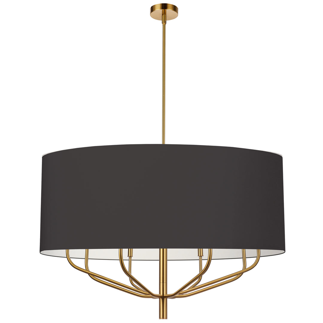 Eleanor Eight Light Chandelier in Black - available from The Lighting Shoppe, trusted by Canadian homeowners